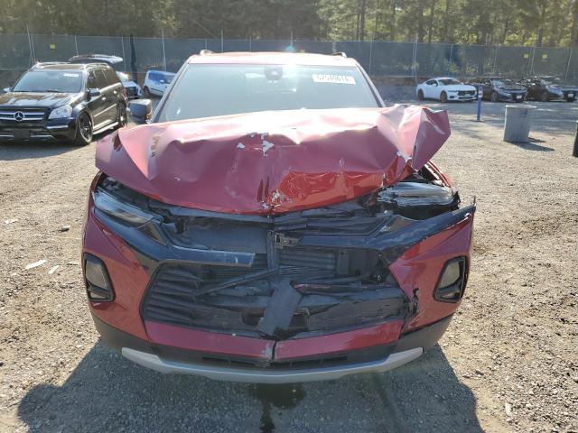 3GNKBHRS1MS528285 - 2021 CHEVROLET BLAZER 2LT RED photo 5