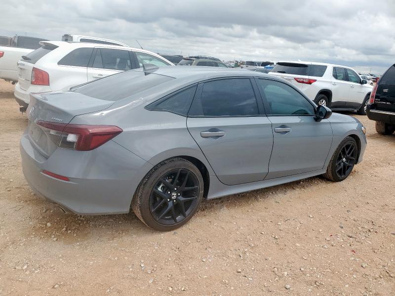 2HGFE2F58SH583573 - 2025 HONDA CIVIC SPORT Сұр фото 3