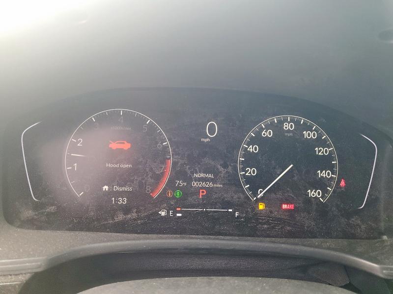 2HGFE2F58SH583573 - 2025 HONDA CIVIC SPORT Сұр фото 9