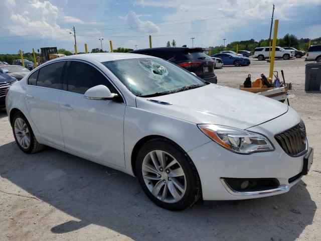 2G4GK5EX0F9222012 - 2015 BUICK REGAL WHITE photo 4