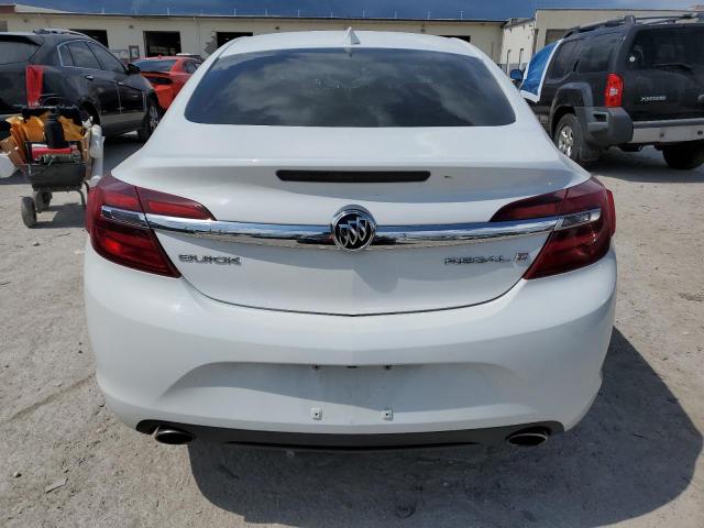 2G4GK5EX0F9222012 - 2015 BUICK REGAL WHITE photo 6