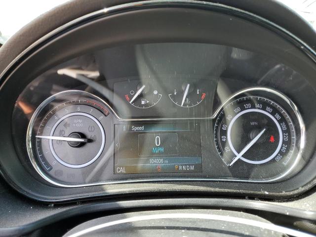 2G4GK5EX0F9222012 - 2015 BUICK REGAL WHITE photo 9