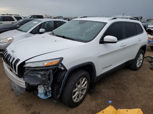 1C4PJMCB6EW229206 - 2014 JEEP CHEROKEE LATITUDE WHITE photo 1