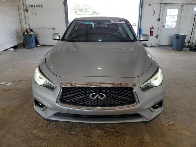 JN1EV7AR7KM591861 - 2019 INFINITI Q50 LUXE SILVER photo 5