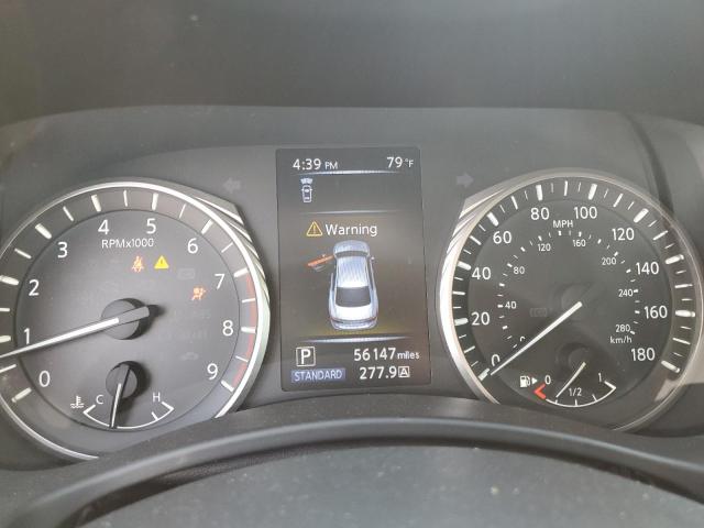 JN1EV7AR7KM591861 - 2019 INFINITI Q50 LUXE SILVER photo 9