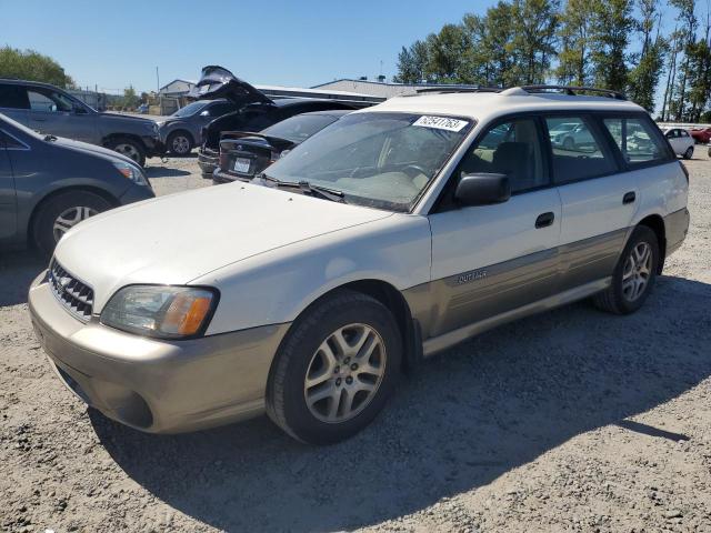 4S3BH675947611843 - 2004 SUBARU LEGACY OUTBACK AWP 白色 照片 1