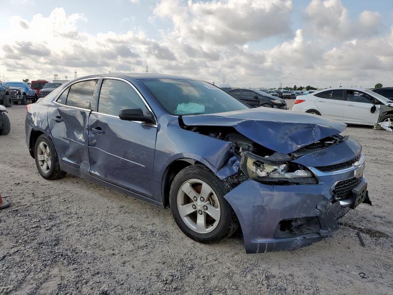 1G11B5SLXFF210669 - 2015 CHEVROLET MALIBU LS BLUE photo 4