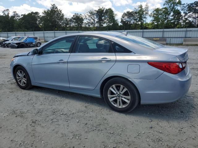 5NPEB4AC8BH025430 - 2011 HYUNDAI SONATA GLS BLUE photo 2