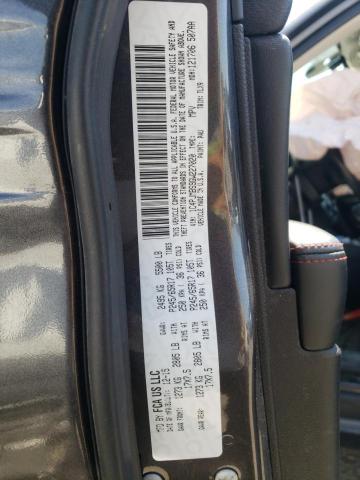 1C4PJMBS9GW227020 - 2016 JEEP CHEROKEE TRAILHAWK Boz foto 12