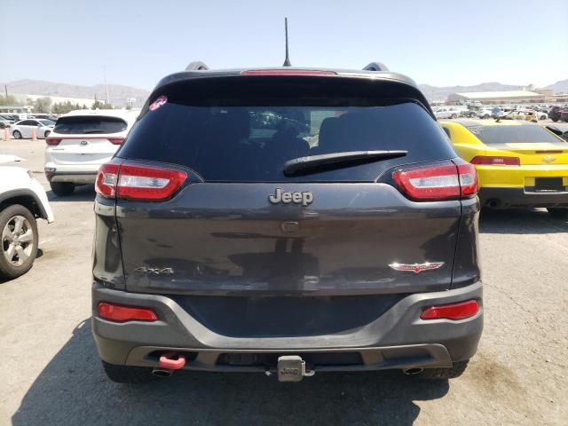 1C4PJMBS9GW227020 - 2016 JEEP CHEROKEE TRAILHAWK GRAY photo 6