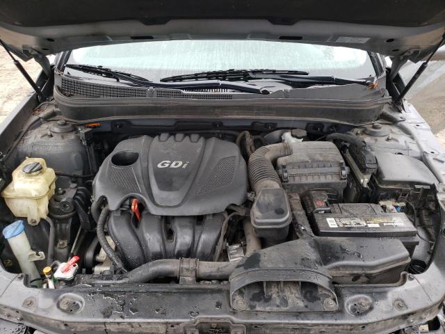 5NPEB4AC7EH850587 - 2014 HYUNDAI SONATA GLS GRAY photo 11