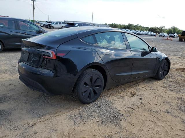 5YJ3E1EA3RF855991 - 2024 TESLA MODEL 3 BLACK photo 3
