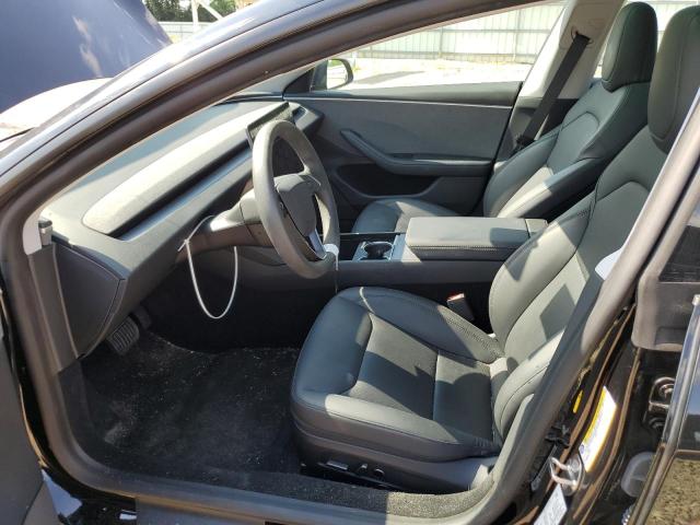 5YJ3E1EA3RF855991 - 2024 TESLA MODEL 3 BLACK photo 7