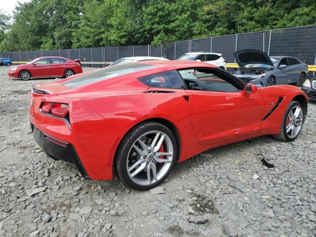 1G1YB2D77H5110034 - 2017 CHEVROLET CORVETTE STINGRAY 1LT RED photo 3