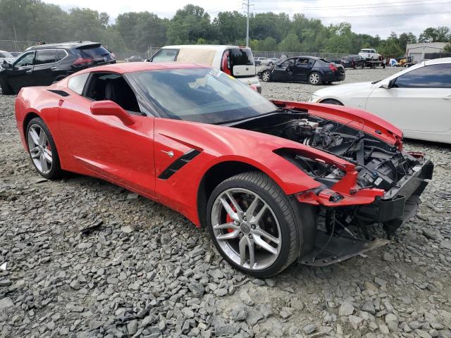 1G1YB2D77H5110034 - 2017 CHEVROLET CORVETTE STINGRAY 1LT RED photo 4