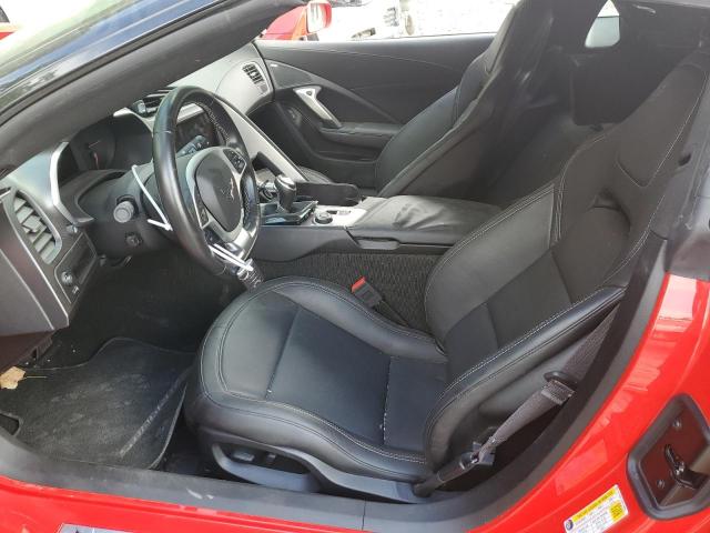 1G1YB2D77H5110034 - 2017 CHEVROLET CORVETTE STINGRAY 1LT RED photo 7