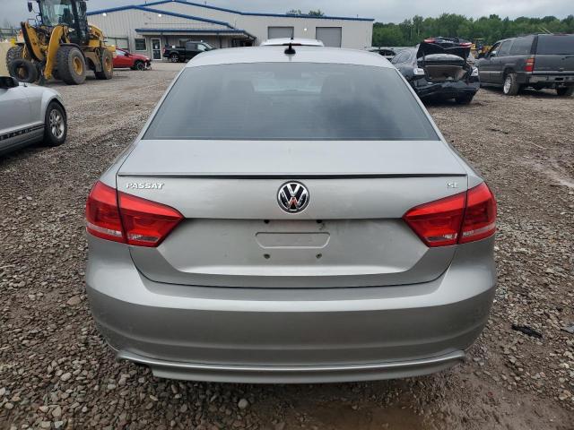 1VWBP7A35DC074022 - 2013 VOLKSWAGEN PASSAT SE SILVER photo 6