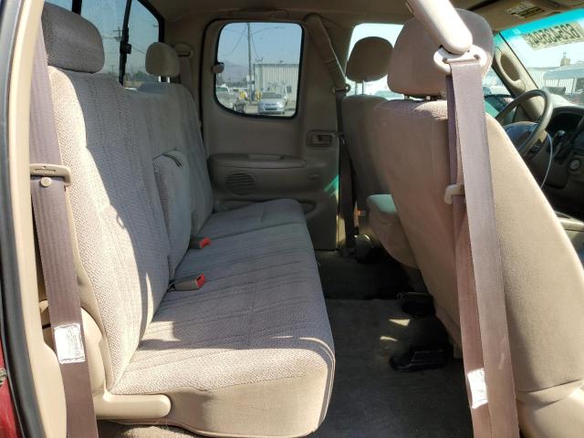 5TBRT34152S256209 - 2002 TOYOTA TUNDRA ACCESS CAB წითელი ფოტო 10