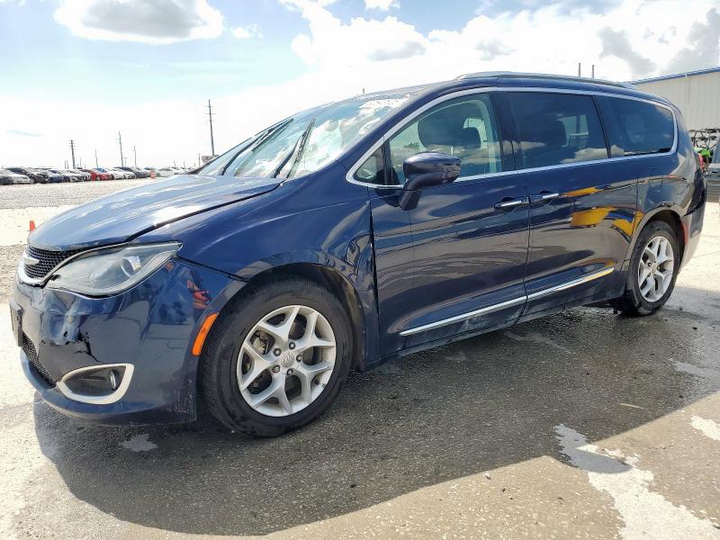 2C4RC1EG5JR106204 - 2018 CHRYSLER PACIFICA TOURING L PLUS BLUE photo 1