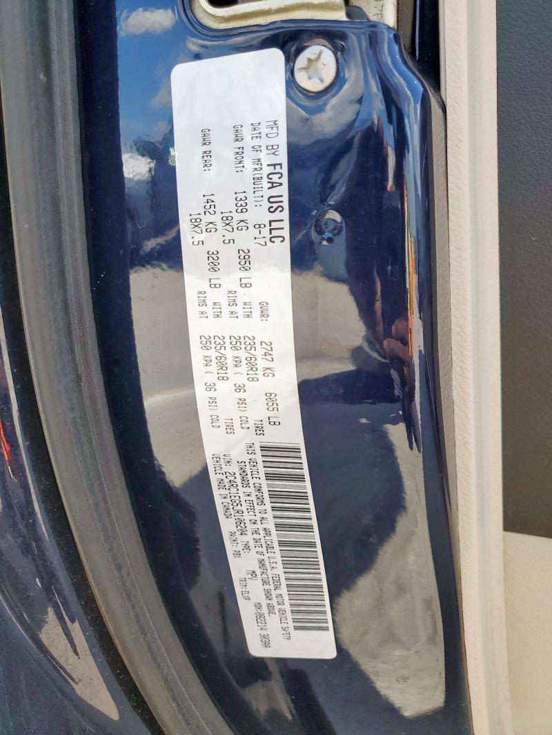 2C4RC1EG5JR106204 - 2018 CHRYSLER PACIFICA TOURING L PLUS BLUE photo 13