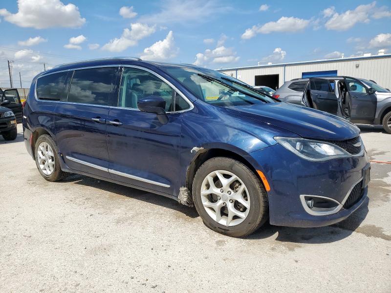 2C4RC1EG5JR106204 - 2018 CHRYSLER PACIFICA TOURING L PLUS BLUE photo 4
