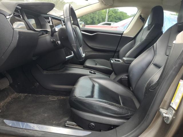 5YJSA1E24GF139565 - 2016 TESLA MODEL S GRAY photo 7