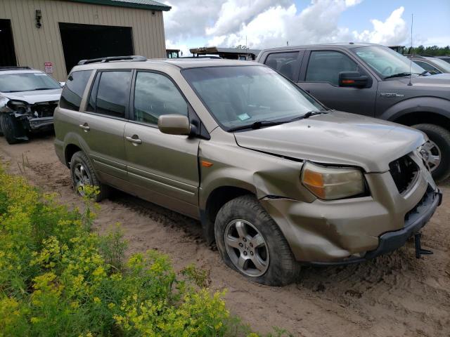 5FNYF28538B005106 - 2008 HONDA PILOT EXL BEIGE photo 4