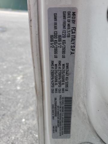 ZFBHRFABXL6P18560 - 2020 RAM PROMASTER WHITE photo 13