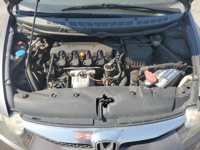 1HGFA16939L003975 - 2009 HONDA CIVIC EXL GRAY photo 11