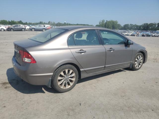 1HGFA16939L003975 - 2009 HONDA CIVIC EXL GRAY photo 3