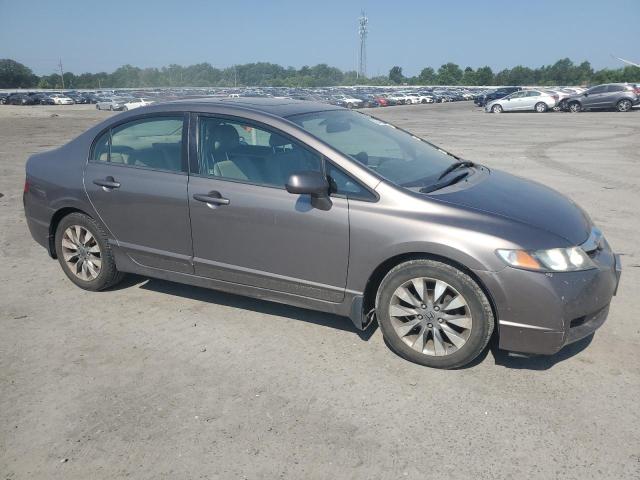 1HGFA16939L003975 - 2009 HONDA CIVIC EXL GRAY photo 4