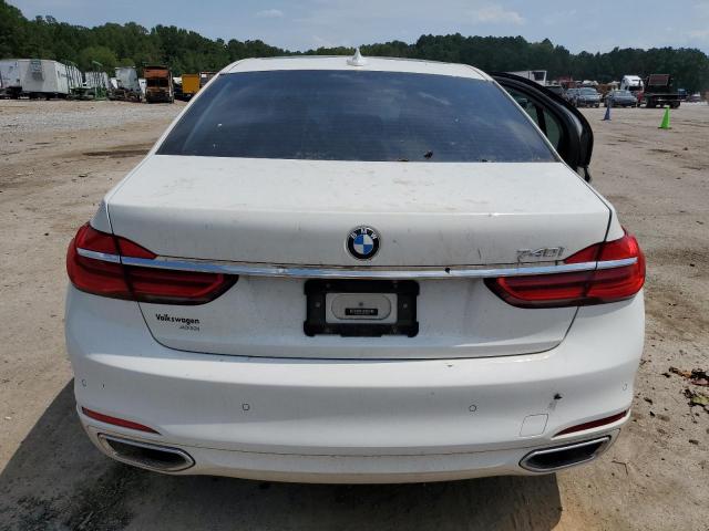 WBA7E2C54JG741485 - 2018 BMW 740 I WHITE photo 6