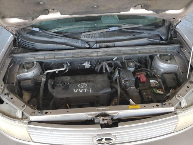 JTLKT334064045185 - 2006 TOYOTA SCION XB GRAY photo 11