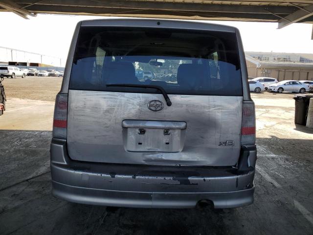 JTLKT334064045185 - 2006 TOYOTA SCION XB GRAY photo 6