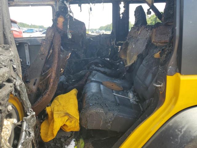 1J4BA3H11BL529943 - 2011 JEEP WRANGLER U SPORT 黄色 照片 10