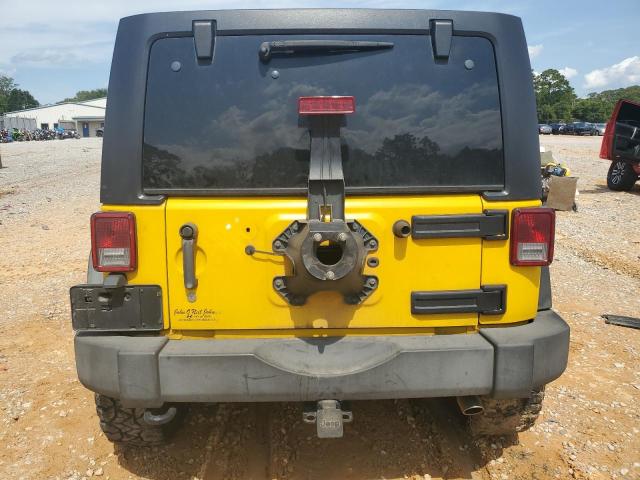 1J4BA3H11BL529943 - 2011 JEEP WRANGLER U SPORT 黄色 照片 6