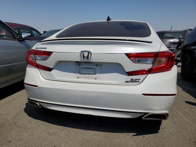 1HGCV2F33NA014246 - 2022 HONDA ACCORD SPORT WHITE photo 6