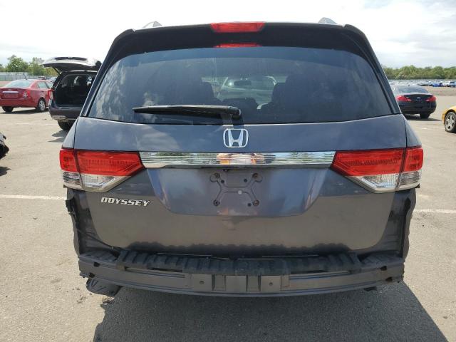 5FNRL5H40GB034227 - 2016 HONDA ODYSSEY EX GRAY photo 6