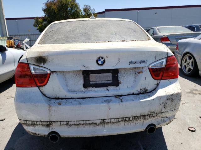 WBAVB73508KY62812 - 2008 BMW 3 SERIES I თეთრი ფოტო 6