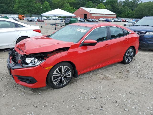 2HGFC1F73GH634647 - 2016 HONDA CIVIC EXL RED photo 1