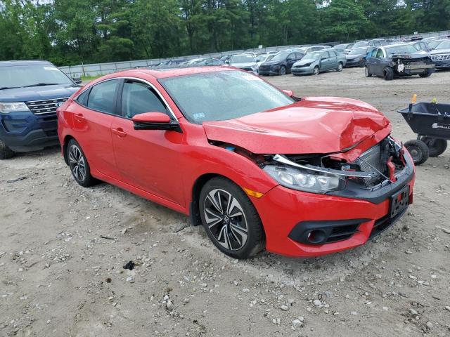 2HGFC1F73GH634647 - 2016 HONDA CIVIC EXL RED photo 4