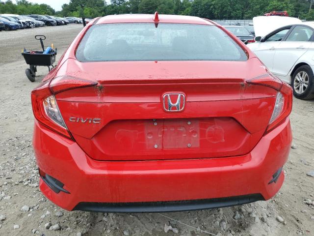 2HGFC1F73GH634647 - 2016 HONDA CIVIC EXL RED photo 6