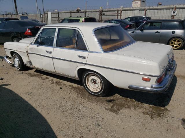 10801412038421 - 1968 MERCEDES-BENZ 250SE WHITE photo 2