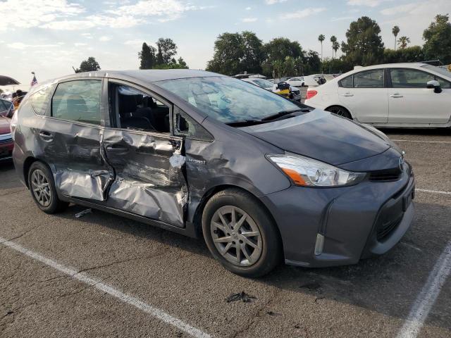 JTDZN3EU8HJ057476 - 2017 TOYOTA PRIUS V GRAY photo 4