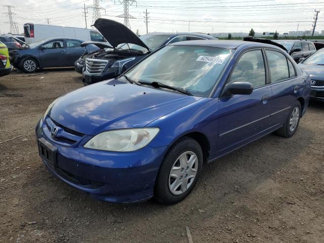 1HGES16364L024915 - 2004 HONDA CIVIC DX VP Mavi foto 1