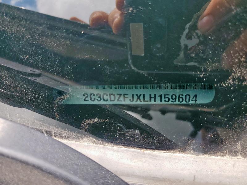 2C3CDZFJXLH159604 - 2020 DODGE CHALLENGER R/T SCAT PACK BLACK photo 13