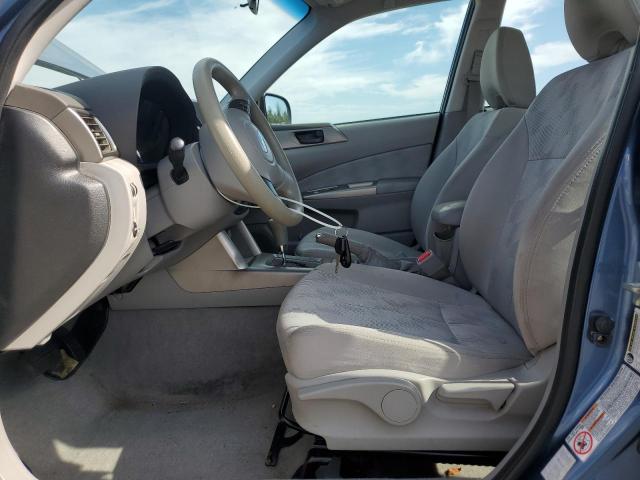 JF2SH6BC2AH916680 - 2010 SUBARU FORESTER XS Blau Foto 7