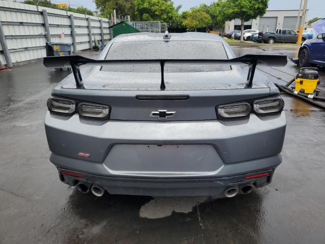 1G1FG1R74N0102087 - 2022 CHEVROLET CAMARO SS GRAY photo 6
