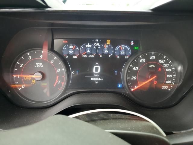 1G1FG1R74N0102087 - 2022 CHEVROLET CAMARO SS GRAY photo 9