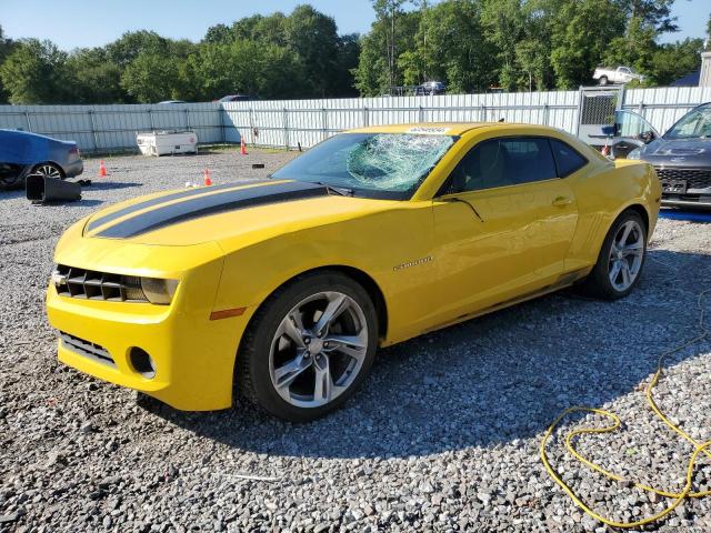 2G1FB1E37C9210403 - 2012 CHEVROLET CAMARO LT ყვითელი ფოტო 1